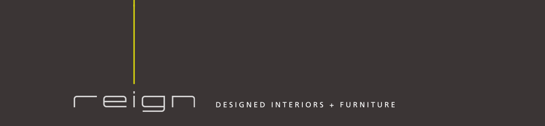 reign DESIGNED INTERIORS & FURNITURE Logo